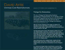 Tablet Screenshot of davidayre.com